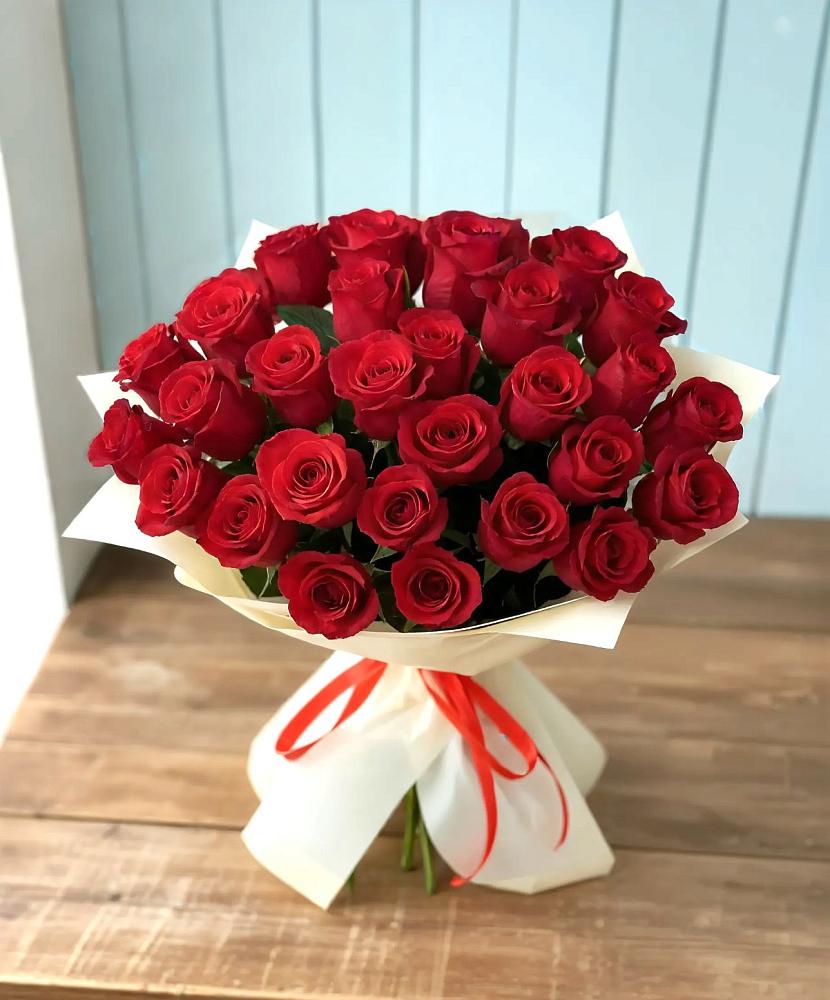 Букет 29 Красных роз в Белогорске Республики Крым