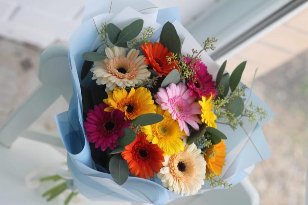 Букет цветов из: Герберы в Белогорске Республики Крым