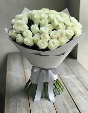 Букет 35 Белых роз в Белогорске Республики Крым