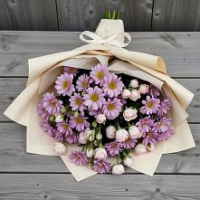 Букет цветов из:  Розы и Хризантемы #REPLACE_PRED# Белогорске Республики Крым