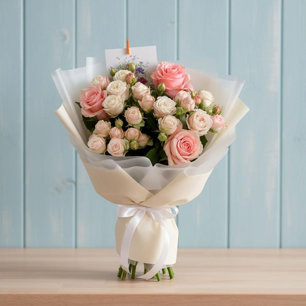 Букет цветов из: Розы в Белогорске Республики Крым