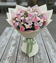 Букет цветов из:  Розы и Хризантемы в Белогорске Республики Крым
