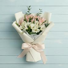 Букет цветов из:  Альстромерии в Белогорске Республики Крым