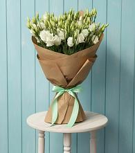 Букет цветов из:  Лизиантусы в Белогорске Республики Крым