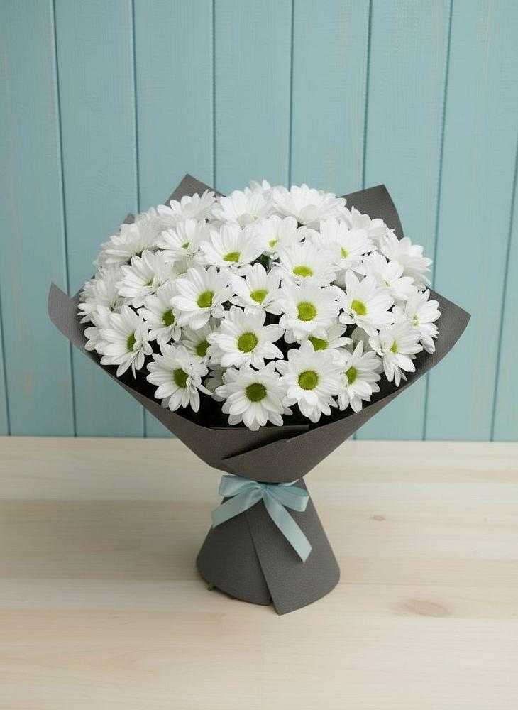 Букет цветов из: Хризантемы в Белогорске Республики Крым