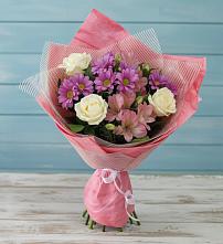 Букет цветов из:  Герберы #REPLACE_PRED# Белогорске Республики Крым