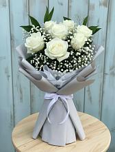 Букет цветов из:  Розы #REPLACE_PRED# Белогорске Республики Крым