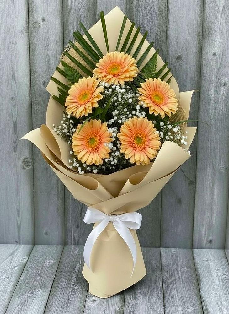 Букет цветов из: Герберы в Белогорске Республики Крым