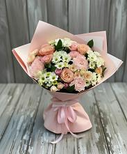 Букет цветов из:  Гвоздики, Розы и Хризантемы #REPLACE_PRED# Белогорске Республики Крым