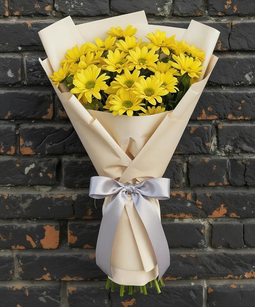 Букет цветов из: Хризантемы в Белогорске Республики Крым