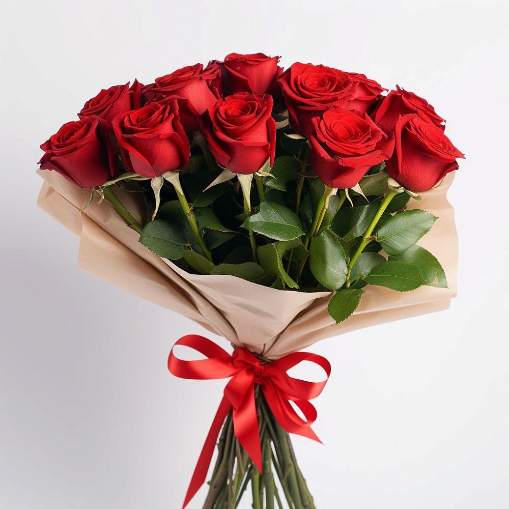 Букет 11 Красных роз Эдлесс Лав в Белогорске Республики Крым
