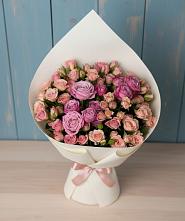 Букет цветов из:  Розы #REPLACE_PRED# Белогорске Республики Крым